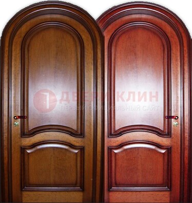 Входная арочная дверь МДФ внутри ДА-5 для сельского дома в Иваново