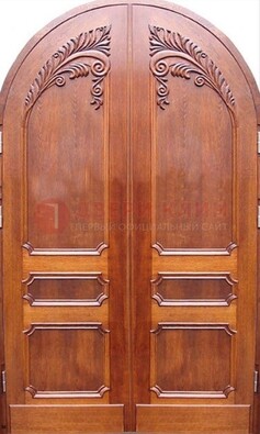 Металлическая арочная дверь ДА-9 в салон красоты в Иваново