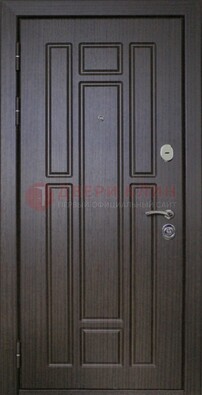 Одностворчатая входная дверь с накладкой МДФ ДМ-131 в Иваново