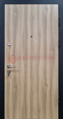 Светлая металлическая дверь с МДФ ДМ-340 в Иваново