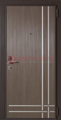 Квартирная стальная дверь с МДФ с декоративными вставками ДМ-89 в Иваново