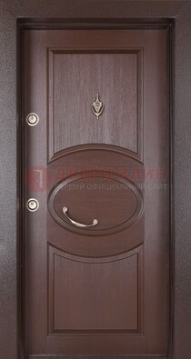 Железная дверь с массивом дуба в стиле классика ДМД-55 в Иваново