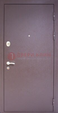 Сиреневая стальная дверь с нитроэмалью ДН-4 в Иваново