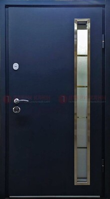 Металлическая дверь с порошковым покрытием и МДФ Белый дуб ДП-219 в Иваново