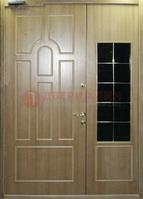 Входная дверь Дверь со вставками из черного стекла ДПР-42 в Иваново