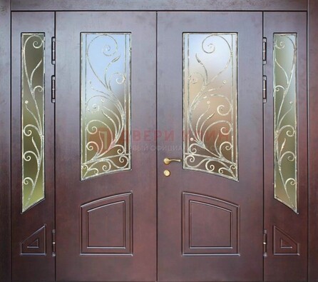 Парадная дверь ДПР-58 с остеклением в Иваново