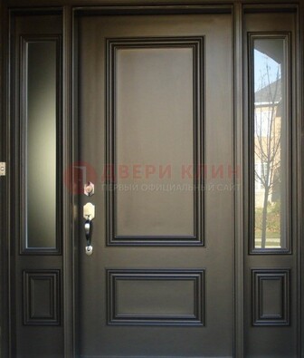 Парадная дверь с отделкой массив ДПР-65 в загородный дом в Иваново