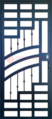 Современная металлическая решетчатая дверь ДР-38 в Иваново