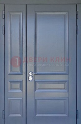 Темно-серая железная дверь с виноритом ДВТ-242 в Иваново