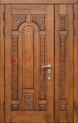 Полуторная железная дверь винорит для дома ДВТ-252 в Иваново