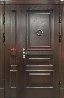 Полуторная металлическая дверь с виноритом ДВТ-253 в Иваново