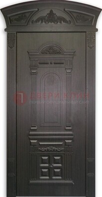 Черная стальная дверь с виноритом ДВТ-31 в Иваново
